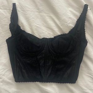 Dolce and Gabbana bustier lingerie top